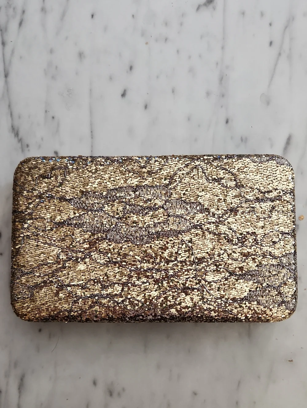 Target Glittery Clutch Bag
